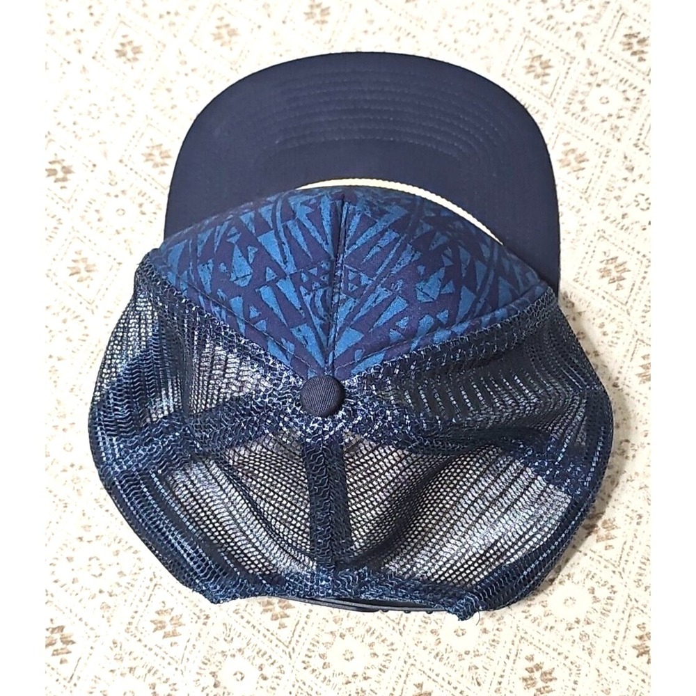 PATAGONIA WAVE WORN INTERSTATE CAP NAVY/YELLOW BLUE - Picture 4 of 6
